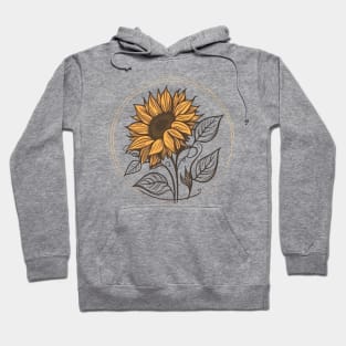 Sunflower logo Hoodie